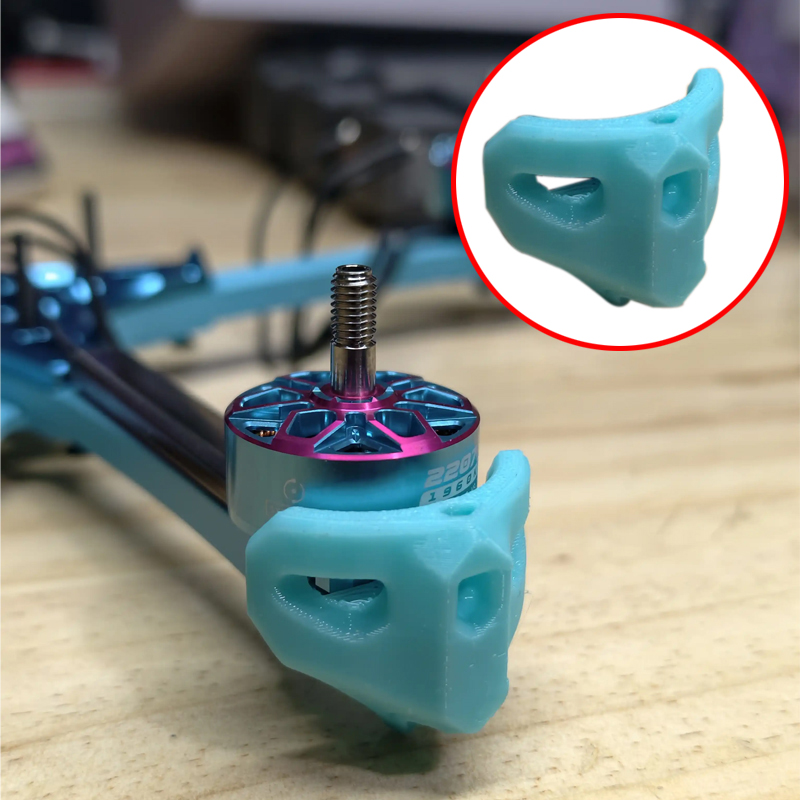 Drone Battery Strap - 4 adet Axisflying Bando5 Motor Anti-çarpışma