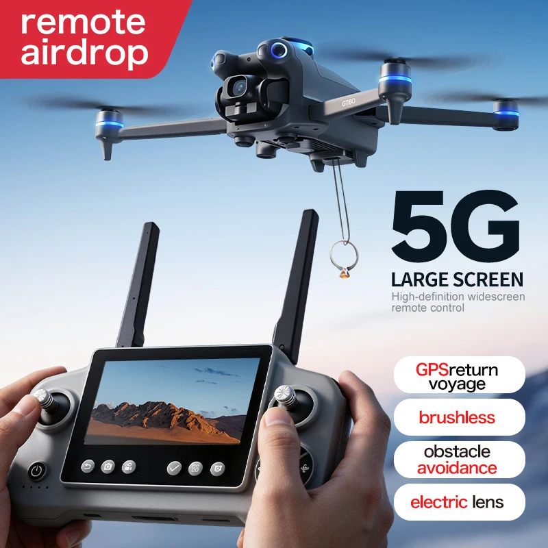 GT60 4K/6K/8K Kamera GPS Drone - Drone Gps Mount incelemesi ve fiyatı