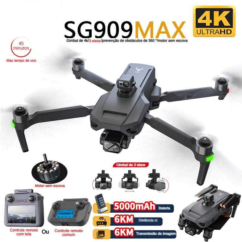 ZLL SG909 SG909MAX 4K Kameralı - Drone Gimbal incelemesi ve fiyatı
